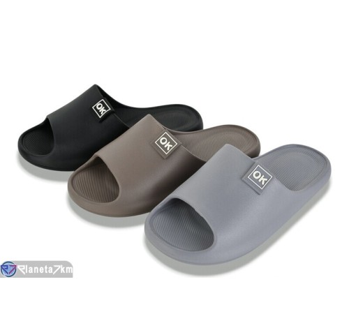 Шлепки чоловічі на літо (12 пар р.40-45) мікс  "LEVLU"