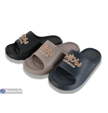 Шлепки чоловічі на літо (12 пар р.40-45) мікс  "LEVLU"