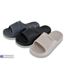 Шлепки чоловічі на літо (12 пар р.40-45) мікс  "LEVLU"