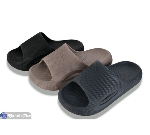 Шлепки чоловічі на літо (12 пар р.46-49) мікс  "LEVLU"