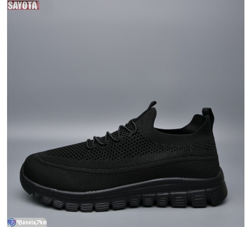 Кросівки жіночі на літо (8 пар р.36-41) чорний  "Sayota"