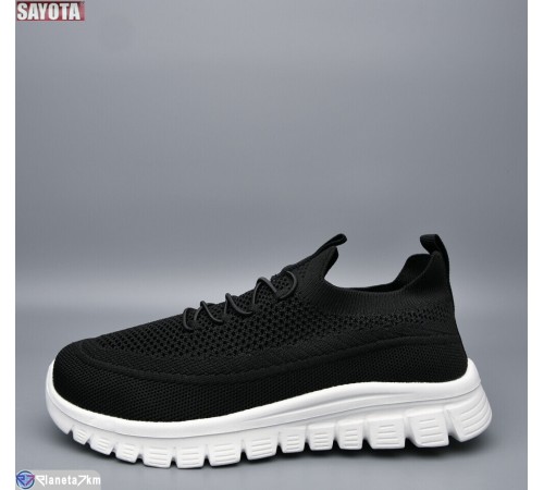 Кросівки жіночі на літо (8 пар р.36-41) чорний  "Sayota"