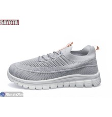 Кросівки жіночі на літо (8 пар р.36-41) сірий  "Sayota"