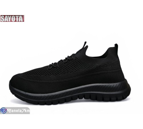 Кросівки чоловічі на літо (8 пар р.41-45) чорний  "Sayota"