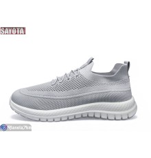 Кросівки чоловічі на літо (8 пар р.41-45) сірий  "Sayota"