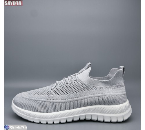 Кросівки чоловічі на літо (8 пар р.41-45) сірий  "Sayota"