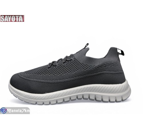 Кросівки чоловічі на літо (8 пар р.41-45) сірий  "Sayota"