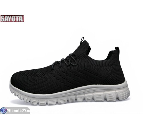 Кросівки чоловічі на літо (8 пар р.41-45) чорний  "Sayota"