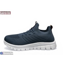 Кросівки чоловічі на літо (8 пар р.41-45) синій  "Sayota"