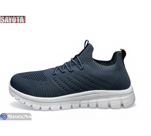 Кросівки чоловічі на літо (8 пар р.41-45) синій  "Sayota"