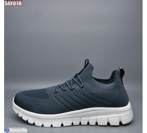 Кросівки чоловічі на літо (8 пар р.41-45) синій  "Sayota"