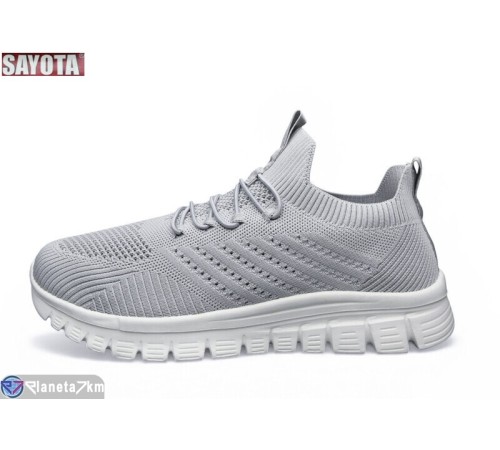 Кросівки чоловічі на літо (8 пар р.41-45) сірий  "Sayota"