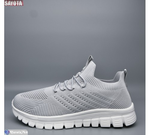 Кросівки чоловічі на літо (8 пар р.41-45) сірий  "Sayota"