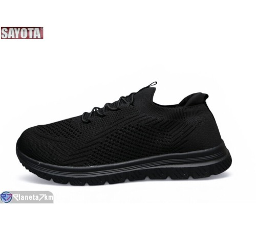 Кросівки чоловічі на літо (8 пар р.41-45) чорний  "Sayota"