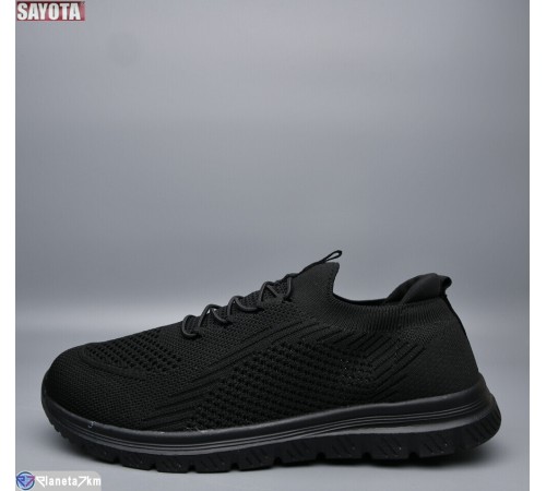 Кросівки чоловічі на літо (8 пар р.41-45) чорний  "Sayota"