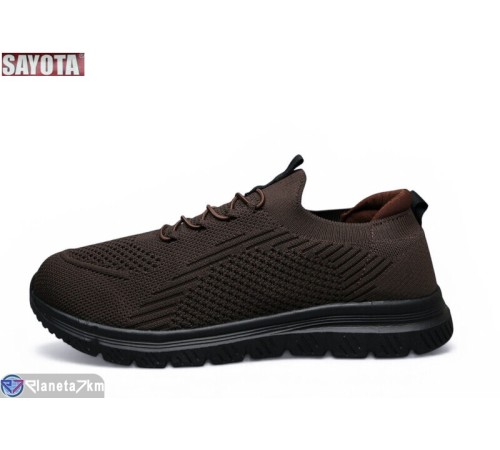 Кросівки чоловічі на літо (8 пар р.41-45) коричневий  "Sayota"