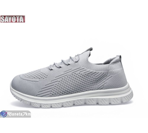 Кросівки чоловічі на літо (8 пар р.41-45) сірий  "Sayota"