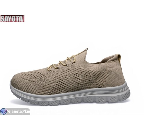 Кросівки чоловічі на літо (8 пар р.41-45) бежевий  "Sayota"