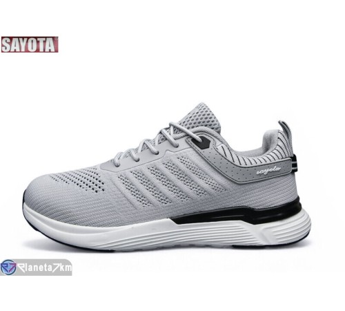 Кросівки чоловічі на літо (8 пар р.41-45) сірий  "Sayota"