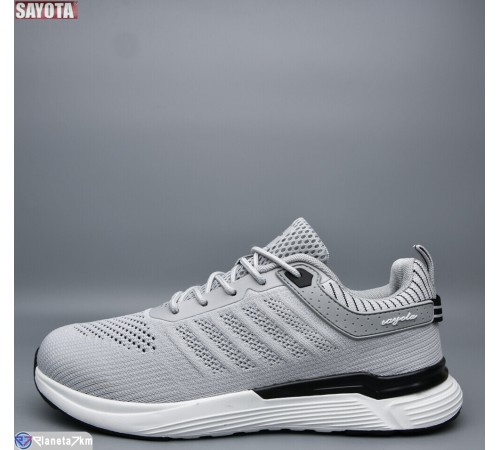 Кросівки чоловічі на літо (8 пар р.41-45) сірий  "Sayota"