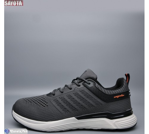 Кросівки чоловічі на літо (8 пар р.41-45) сірий  "Sayota"