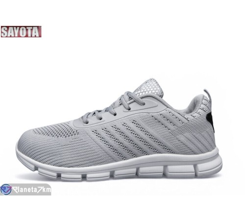 Кросівки чоловічі на літо (8 пар р.41-45) сірий  "Sayota"