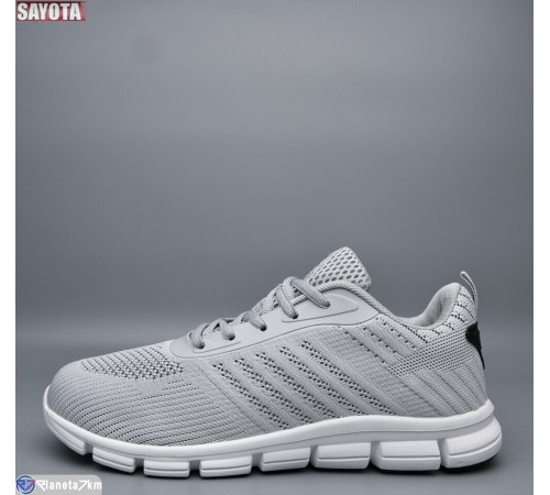 Кросівки чоловічі на літо (8 пар р.41-45) сірий  "Sayota"