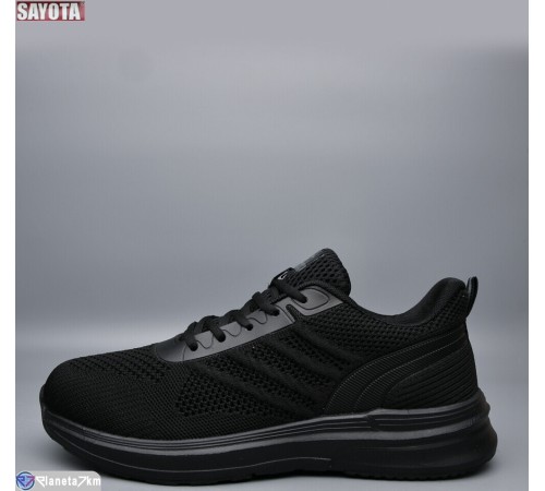 Кросівки чоловічі на літо (8 пар р.41-45) чорний  "Sayota"