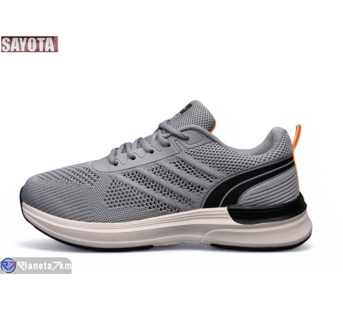 Кросівки чоловічі на літо (8 пар р.41-45) сірий  "Sayota"