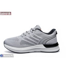 Кросівки чоловічі на літо (8 пар р.41-45) сірий  "Sayota"