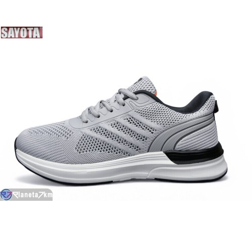 Кросівки чоловічі на літо (8 пар р.41-45) сірий  "Sayota"