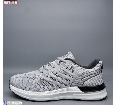 Кросівки чоловічі на літо (8 пар р.41-45) сірий  "Sayota"