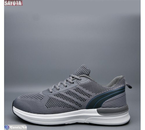 Кросівки чоловічі на літо (8 пар р.41-45) сірий  "Sayota"