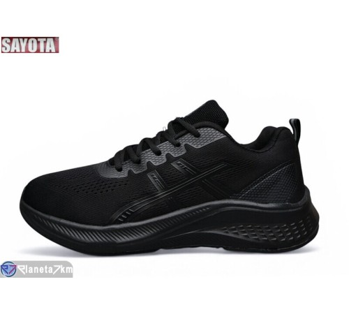 Кросівки чоловічі на літо (8 пар р.41-45) чорний  "Sayota"
