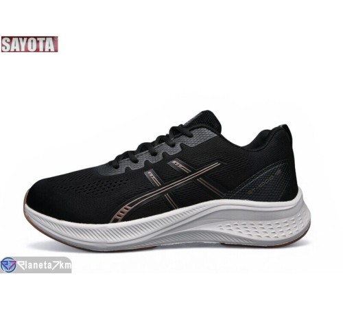 Кросівки чоловічі на літо (8 пар р.41-45) чорний  "Sayota"