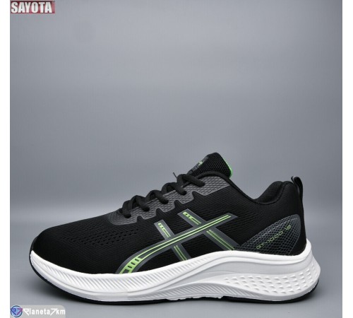 Кросівки чоловічі на літо (8 пар р.41-45) чорний  "Sayota"