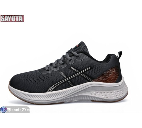 Кросівки чоловічі на літо (8 пар р.41-45) сірий  "Sayota"