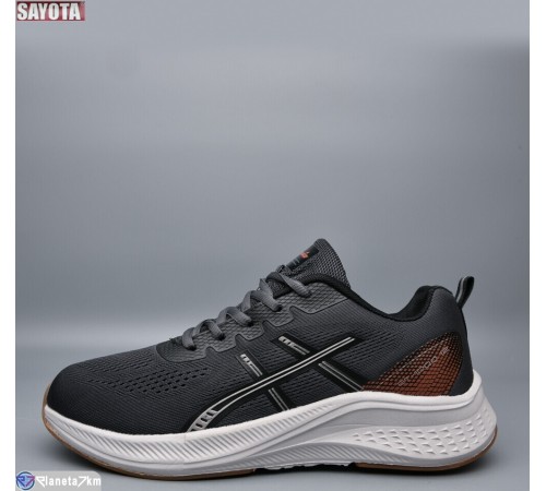 Кросівки чоловічі на літо (8 пар р.41-45) сірий  "Sayota"