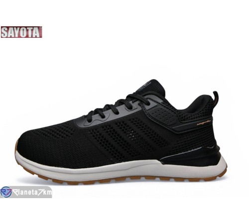 Кросівки чоловічі на літо (8 пар р.41-45) чорний  "Sayota"