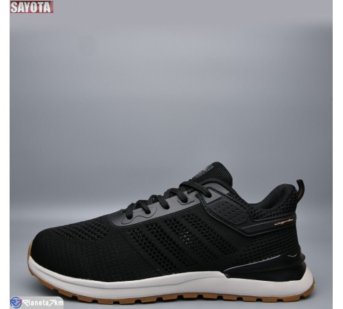 Кросівки чоловічі на літо (8 пар р.41-45) чорний  "Sayota"