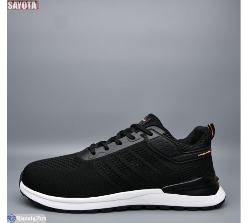 Кросівки чоловічі на літо (8 пар р.41-45) чорний  "Sayota"