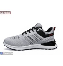 Кросівки чоловічі на літо (8 пар р.41-45) сірий  "Sayota"