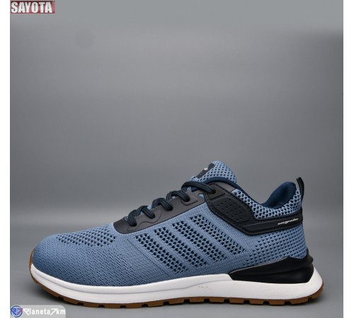 Кросівки чоловічі на літо (8 пар р.41-45) синій  "Sayota"
