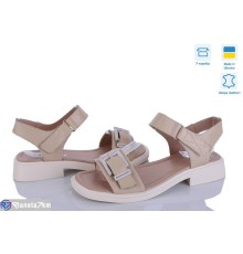 Босоніжки жіночі на літо (8 пар р.36-41) бежевий  "FOX"