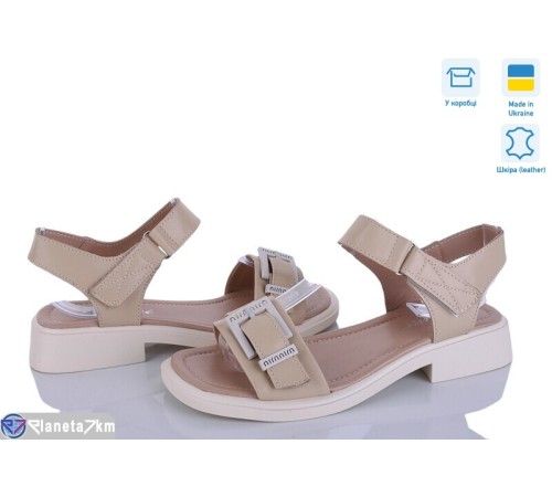 Босоніжки жіночі на літо (8 пар р.36-41) бежевий  "FOX"