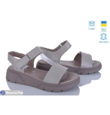 Босоніжки жіночі на літо (8 пар р.36-41) бежевий  "FOX"