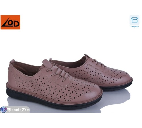 Туфлі жіночі на літо (8 пар р.37-41) коричневий  "Dolli"