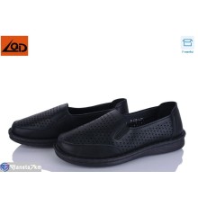 Туфлі жіночі на літо (8 пар р.37-42) чорний  "Dolli"