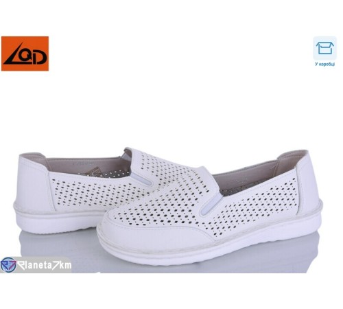 Туфлі жіночі на літо (8 пар р.37-42) білий  "Dolli"