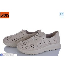 Кросівки жіночі на літо (8 пар р.37-42) бежевий  "Dolli"